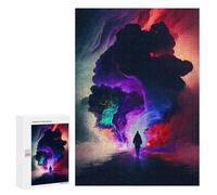 300 PCS Puzzles pour Adolescents Colorful Clouds A Journey Through Dreams Casse-têtes pour Adultes, Jeux De Réflexion, Analyse Et Logique, Cadeaux De Noël Et d'anniversaire 300 PCS