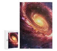 300 PCS Puzzles pour Adolescents Cosmic Spiral Galaxy-4 Puzzles pour Adultes - Jeu Difficile Et Stimulant À Compléter - Jouets De Jeu Stimulants 300 PCS