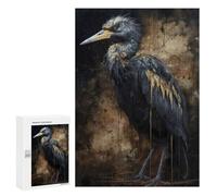 300 PCS Puzzles pour Adolescents Crane Bird Adorable Puzzle pour Adultes : Jeu De Rapidité Manuelle pour Anniversaire, Noël 300 PCS
