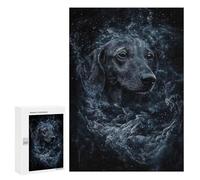 300 PCS Puzzles pour Adolescents Dog in Space Dachshund Nebula Puzzles pour Adultes Et Familles : Les Jeux Améliorent La Mémoire Et Stimulent Le Cerveau