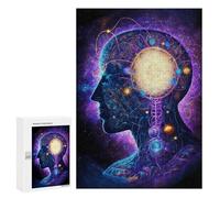 300 PCS Puzzles pour Adolescents Esoteric Zen Universe V4 Puzzle pour Adultes : Jeu De Rapidité Manuelle pour Anniversaire, Noël 300 PCS