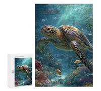 300 PCS Puzzles pour Adolescents Ocean Life Adventure-1 Puzzles pour Adultes Assemblage De Motifs Stimule Le Cerveau Jeux Et Jouets Stimulants 300 PCS