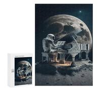 300 PCS Puzzles pour Adolescents Piano in Space Puzzles pour Adultes Et Familles : Les Jeux Améliorent La Mémoire Et Stimulent Le Cerveau