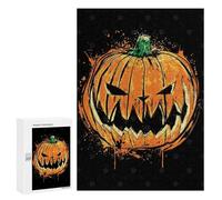 300 PCS Puzzles pour Adolescents Pumpkin King Puzzles pour Adultes Jeux Relaxants Assemblage De Motifs Interaction Parent-Enfant 300 PCS