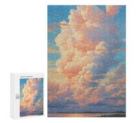 300 PCS Puzzles pour Adolescents Sky Reflections Nature's Canvas Puzzles pour Adultes Assemblage De Motifs Stimule Le Cerveau Jeux Et Jouets Stimulants 300 PCS