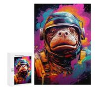 300 PCS Puzzles pour Adolescents Space Frog Adventure-1 Puzzles pour Adultes - Jeu Difficile Et Stimulant À Compléter - Jouets De Jeu Stimulants 300 PCS