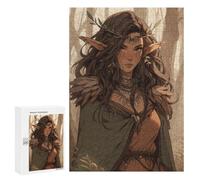 300 PCS Puzzles pour Adultes Epic Elf Druid Analyse Et Logique du Jeu De Puzzle Familial Interaction Parent-Enfant 300 PCS