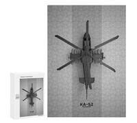 300 PCS Puzzles pour Adultes Kamov Ka52 Alligator Analyse Et Logique du Jeu De Puzzle Familial Interaction Parent-Enfant 300 PCS