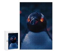 300 PCS Puzzles pour Adultes Scary Cute Penguin Fantasy Analyse Et Logique du Jeu De Puzzle Familial Interaction Parent-Enfant 300 PCS
