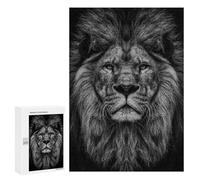 300 PCS Puzzles pour Adultes Wild Lion Head Puzzle pour Adultes - Jouets À Monter Soi-même - Découpe De Précision - Cadeaux Uniques pour Anniversaire Et Noël 300 PCS