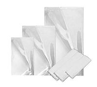 300 pcs Thermorétractable Sacs D'emballage, CNYMANY 9,9x16 12,7x19 13,2x24 cm Effacer Chaud Film rétractable De Chaleur pour Fait Maison Projet de Bricolage Emballage Savon Bougie Pot Bombe Cadeau