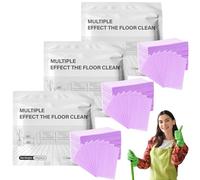 300 Piece Multiple Effect The Floor Clean,Floor Cleaning Tablets Multi-Surface Cleaner,Multiple Floor Cleaner,Concentrated Cleaner for Hardwood, Tile, Laminate & More (Violet)