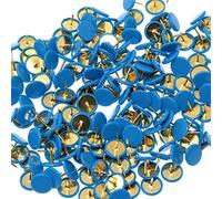 300 Pièce Punaises de Couleur en Plastique pour Peinture Bureau et Tableau (Bleu)