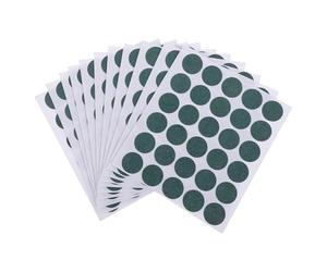 300 Pièces Anneau Isolant Batterie Auto-adhésif en Fish Paper Vert | Surface Lisse Laminée, Protection Thermique, pour Bornes et Projets D’assemblage, Format Portable
