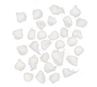 300 Pièces Boules de Coton pour Enlever Vernis à Ongles, Blanc | Absorption Forte, sans Résidu, pour Techniciens Ongulaires et Usage Maison, Préparation des Ongles, Liquide Dissolvant
