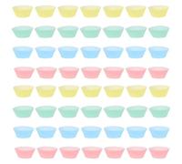 300 Pièces Caissettes à Muffins en Papier, Lot D’environ 300 | Usage Jetable, Limite les Débordements, pour Mini Gâteaux, Fêtes D’anniversaire Cuisine Maison Couleur Aléatoire