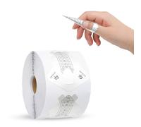 300 Pièces Chablons Ongles Extension, Auto-Adhésif Ongles Forme pour Gel UV Acrylique, Chablon Papier pour Nails Art, Modèles de Construction Nail Art Professionnel (Blanc)