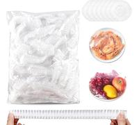 300 Pièces Charlotte Alimentaire Reutilisable Couvercles Alimentaires Élastiques Film Alimentaire Reutilisable Sac De Conservation Frais Sacs De Conservation Frais Pour Garder Les Aliments Frais