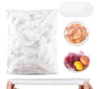 300 Pièces Charlotte Alimentaire Reutilisable Couvercles Alimentaires Élastiques Film Alimentaire Reutilisable Sac De Conservation Frais Sacs De Conservation Frais Pour Garder Les Aliments Frais