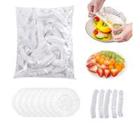 300 Pièces Charlotte Alimentaire Reutilisable, Film Alimentaire Reutilisable, Couvre Plat Reutilisable Sac Conservation Alimentaire
