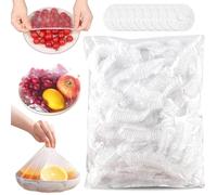300 Pièces Charlotte Alimentaire Sacs De Conservation Des Aliments Réutilisables Couvre Plat Reutilisable Film Alimentaire Elastique Pour Conservation Fruits Et Légumes.