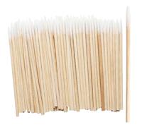 300 Pièces Coton-Tige avec Manche en Bois Fournitures Permanentes de Tatouage Applicateur à Pointe Cotons-tiges Maquillage Assistant Cosmétique Bâtons pour Tatouage des Sourcils Maquillage Bâtons de C