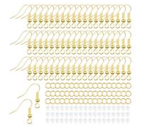 300 Pièces Crochet Boucles d'Oreilles, Crochets de Fil d'oreille, Crochet Attache Boucles D'oreilles, Crochet Boucles D'Oreilles Accroche, pour Fabrication de Boucles D'oreilles Bricolage