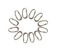 300 pièces de connexion en alliage pince / porte-pincée pince / titulaire qui sont des trouvailles de bijoux à pression avec une couche peu profonde - Créer des composants pour boucles d'oreilles