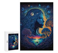 300 pièces de puzzle pour adolescents Whispering Forêt Dreamscape Puzzles pour adultes : analyse des jeux familiaux et défi d'apprentissage logique 300 pièces