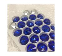 300 pièces dos rond en verre cristal multi couleurs tailles 10mm(Cobalt)