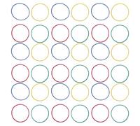300 Pièces Élastiques de Fixation Industriels en Caoutchouc | Organisation Rapide des Câbles et Petits Lots, Usage Atelier et Emballage Électronique, Code Couleur