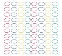 300 Pièces Élastiques Multicolores Industriels en Caoutchouc