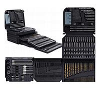 300 Pièces Ensemble de Forage Métal Pierre Bois HSS Perceuse Set Foret KD998