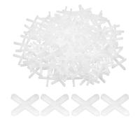 300 Pièces Entretoises de Carrelage, Croisillons de Carrelage, Croisillons de Joints de 2 mm, Croisillon Carreaux Autonivelant, pour les Carreaux de Mur et de Sol