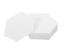 300 Pièces Gabarits Hexagonaux en Papier Cartonné DIY Quilting | Mesure, Résiste au Pliage, pour Débutants et Quilteurs, Projets Artisanaux et Décorations Tissu