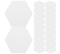 300 Pièces Gabarits Hexagonaux Prédécoupé 3 Pouces | Papier Résistant au Pliage, Pratique pour Couture à Main, Atelier Maison, Projets de Patchwork