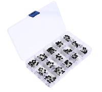 300 Pièces Kit D’assortiment de Transistors To-92, 15 Modèles | Circuits Imprimés et Prototypage, Bien Trié en Boîte, Usage Labo et Projets DIY