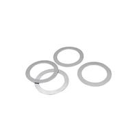 300 pièces M7 M8 M9 M10 M12 M14 304 acier inoxydable Ultra mince rondelle plate réglage ultra-mince cale joint uni Pour Vis, Écrous, Boulons(M14X20X0.3mm)