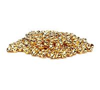 300 Pièces Petites Cloches, Bons Bons de Noël avec Trou pour Artisanat Bijoux Festival Décoration d'anniversaire doré Minuscule Jingle Bricolage Mini Petit Jingle en Fer