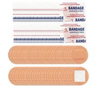 300 Pièces Petits Pansements Ronds, Pansements Ronds Lavables, 22 mm Pansement Stériles Autocollants, Bandages Ronds et Imperméables pour Trousses de Premiers Soins