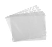 300 Pièces Pochettes de Classeur A4 Transparentes à 11 Trous | Plastique Polyéthylène Renforcé, Bords Scellés et Structure Plate, pour Rapports, Documents, Bureau