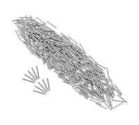 300 Pièces Pointe de Stylo Gel Métal 0,5mm pour Écriture Fine et Examens | Remplacement Précis, Ajustement Sûr et Anti-fuite, Usage Bureau et École, Finition Argenté pour Papier