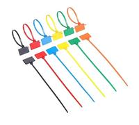 300 Pièces Pour Cable Management Jardinage, Serre-Câbles Nylon Autobloquants, Attaches Pour Marqueurs de Câble pour Marquer Cable Management Jardinage cable management,Jardinage