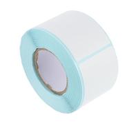 300 Pièces Rouleau D’étiquettes Autocollantes Blanches | Papier Thermique, Résistant aux Rayures, Réutilisable, Format Rouleau, pour Bouteilles et Marquage Divers