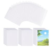 300 Pièces Sleeves Protège Cartes, 6.4x9cm Pochette pour Carte