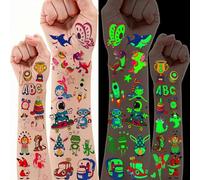 300+ Pièces Tatouage Ephemere, Tatouage Enfant Gommettes Autocollantes Jouet Enfant 3 4 5 6 7 8-12 Ans Cadeau Anniversaire Enfants Invites Animaux de la Ferme Stickers Pinata Anniversaire Garcon Fille
