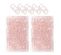 300 Pièces Trombones Mini de Cœur en Métal, 20mm, pour Bureau | Lot Décoratif pour Mémos et Étiquettes Présent, Maintien Sûr, Marquage de Page, Loisirs Créatifs