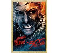 300 - Poster - Rise of an Empire - Xerxes + cadre amovible, Shinsuke® Maxi MDF hêtre, vitre acrylique