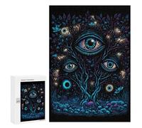 300 puzzles pour adolescents Enchanted Forest Eyes -1 puzzle pour adolescents anti-stress jouet vacances à la maison passe-temps défi éducatif 300 pièces