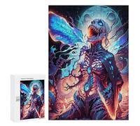 300 puzzles pour adolescents Evil Fairy with Moth Wings puzzle adulte jeux de pensée cadeaux pour femmes cadeaux uniques pour anniversaire et Noël 300 pièces